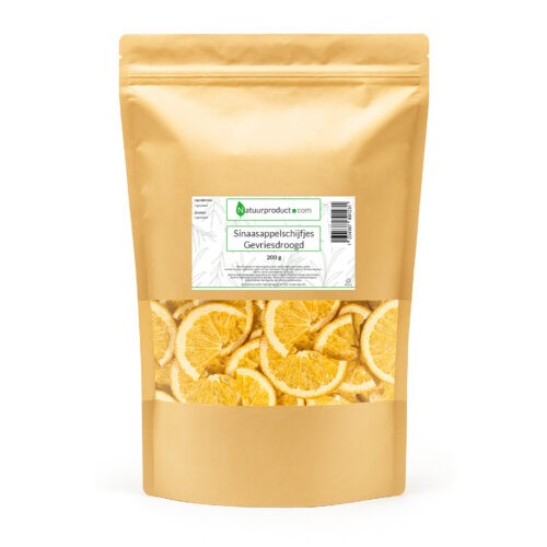 Sinaasappelschijfjes Gevriesdroogd