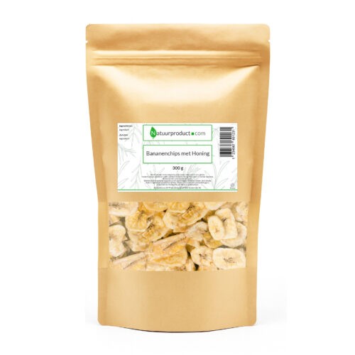 Bananenchips met Honing