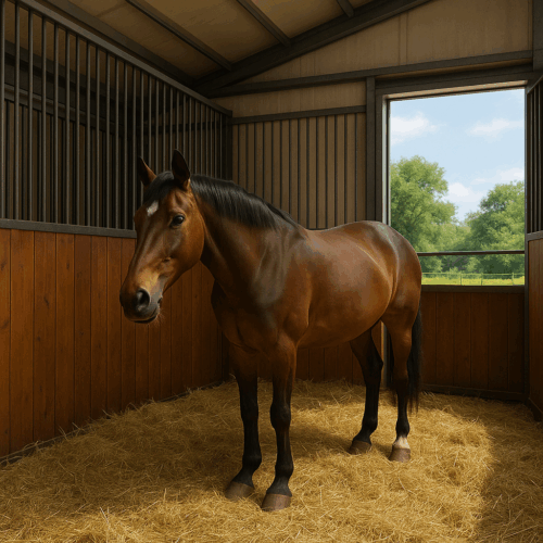 paard stal