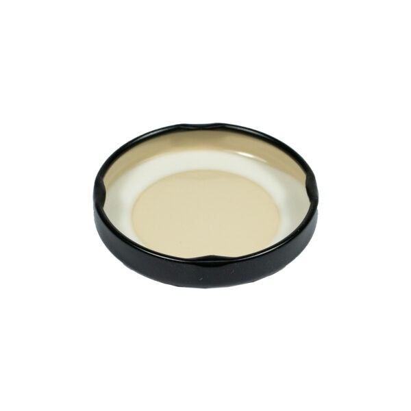 Deksel Draaisluiting Zwart - 48mm