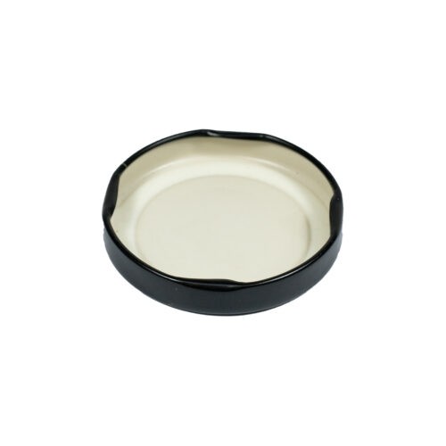 Deksel Draaisluiting Zwart - 53mm
