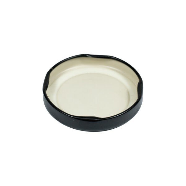 Deksel Draaisluiting Zwart - 53mm