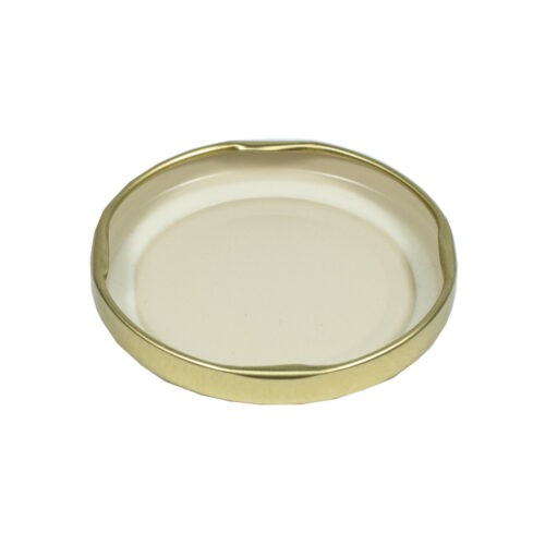 Deksel Draaisluiting Goud - 63mm