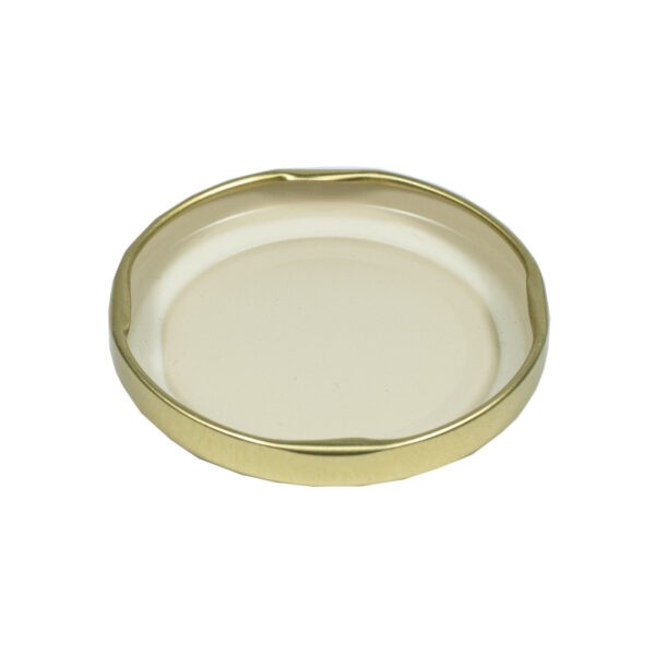 Deksel Draaisluiting Goud - 63mm