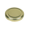 Deksel Draaisluiting Goud - 63mm