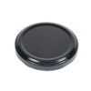 Deksel Draaisluiting Zwart - 63mm