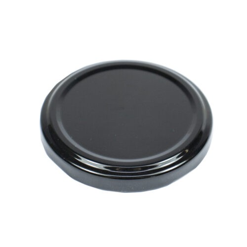 Deksel Draaisluiting Zwart - 63mm
