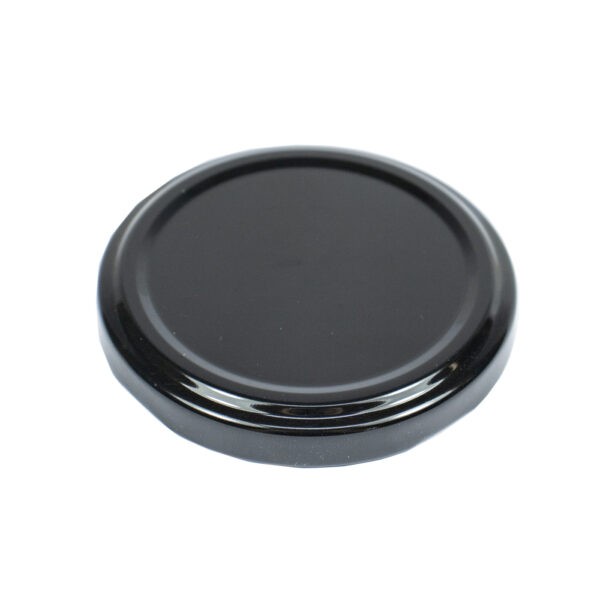 Deksel Draaisluiting Zwart - 63mm
