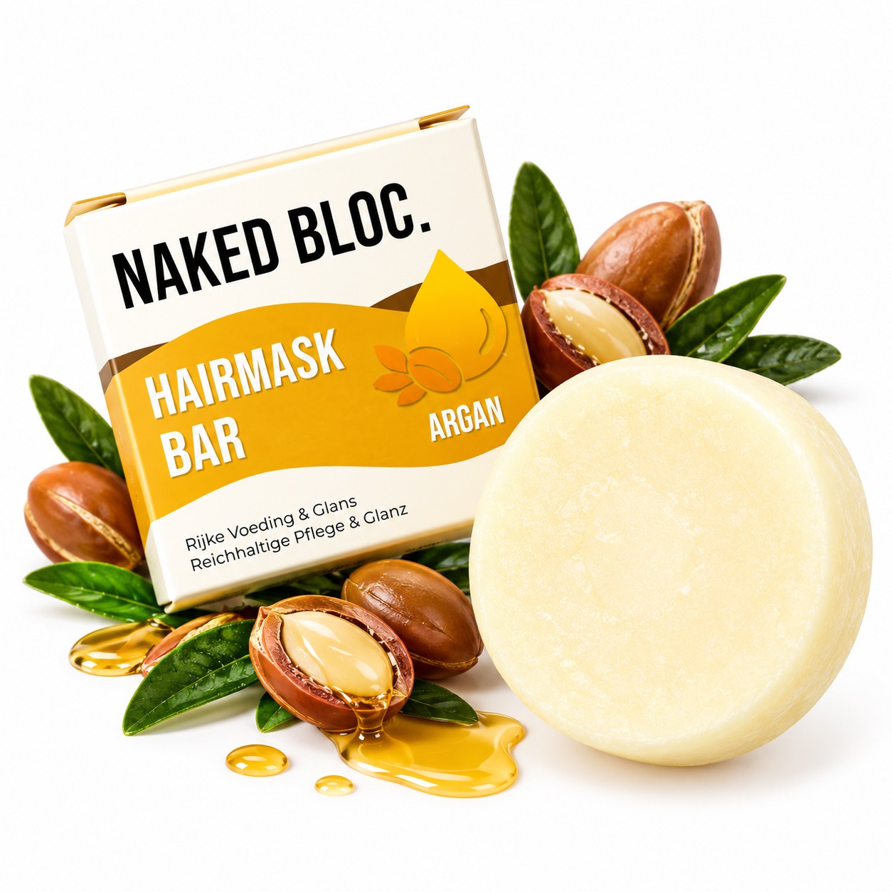 Hairmask Bar Argan (Alle haartypen)