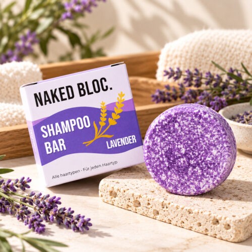 Shampoo Bar Lavendel (Alle haartypes) - Afbeelding 3