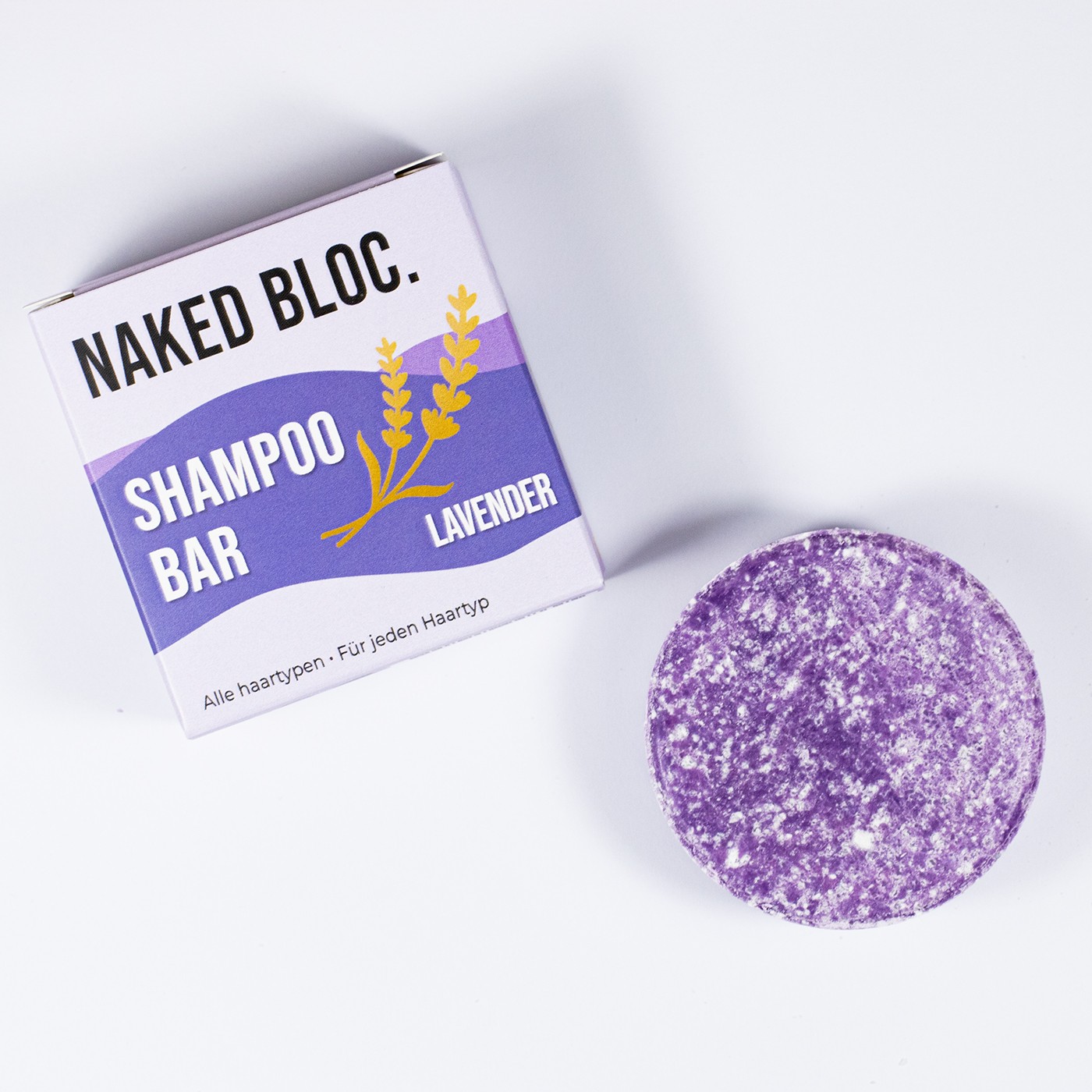 Shampoo Bar Lavendel (Alle haartypes) - Afbeelding 2