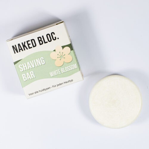 Shaving Bar White Blossom (Alle huidtypen) - Afbeelding 2